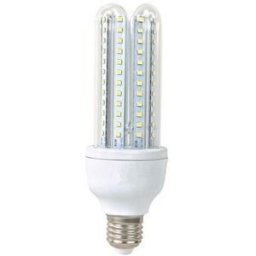 AIGOSTAR Lampada LED E27 B5 4U 220V 15W Branco Q. 3000K 1510Lm