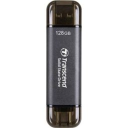 Pen Drive 128GB USB 3.2 (Preto) - TRANSCEND