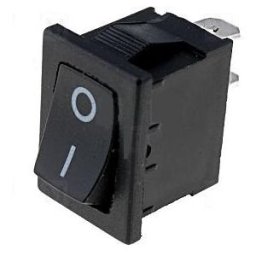 Interruptor ON-OFF SPST 1C, 2P - 250V 6A