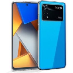 Capa Silicone p/ Xiaomi Poco M4 Pro (Transparente) - COOL