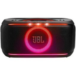 Coluna Portátil PartyBox On-The-Go 2 Bluetooth 100W + Microfone (Preto) - JBL