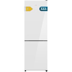 Frigorífico Combinado Bolero CoolMarket Combi 322i 322L No Frost (White Glass) - CECOTEC
