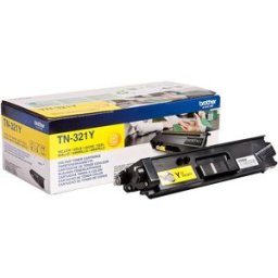 Brother TN-321Y Toner a laser 1500páginas Amarelo tóner e tinteiro a laser
