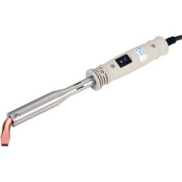 Ferro de Soldar Industrial 220V 150W c/ Ponta em Cinzel Curva Ø11,8mm