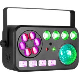 Projetor de Efeitos LED "6-EM-1" Multi DJ (SHIMMER2) - beamZ