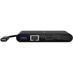 Hub USB-C "4-EM-1" (HDMI/RJ-45/USB-A/VGA) - BELKIN