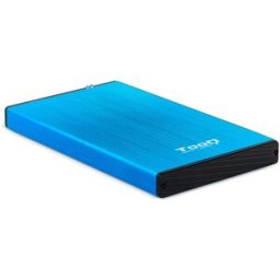 Caixa Externa p/ Discos SSD e HDD 2.5" (Azul) - TOOQ