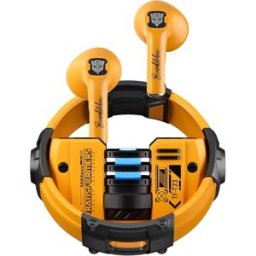 Auriculares Bluetooth TWS TF-T23 (Amarelo) - TRANSFORMERS