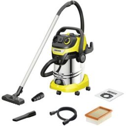 Aspirador 1300W Pó/Líquidos 30L - WD6 - KARCHER
