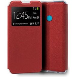 Capa Livro p/ Samsung M115 Galaxy M11 / A11 (Vermelho) - COOL