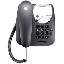 Telefone c/ Fios CT1 Preto - MOTOROLA