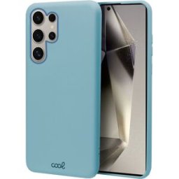 Capa de Silicone p/ Samsung Galaxy S24 Ultra (Azul Celeste) - COOL