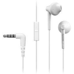 Auriculares RP-TCM55E c/ Fios (Branco) - PANASONIC