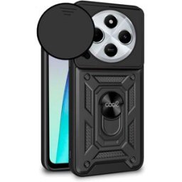 Capa p/ Xiaomi Redmi 14C / Poco C75 Hard Ring Preto - COOL