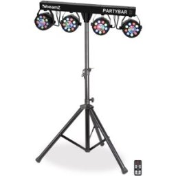 Barra Portátil "4-EM-1" c/ 4 Focos PAR RGBW Magic Ball (Partybar3) - beamZ