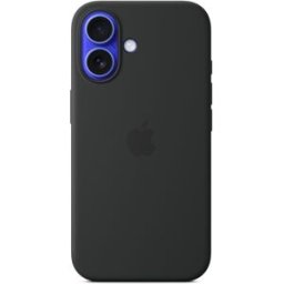 Capa Silicone iPhone 16 c/ MagSafe (Preto) - APPLE