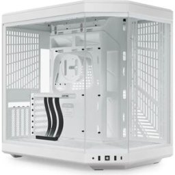 Caixa Extended-ATX Y70 Tempered Glass (Branco) - HYTE