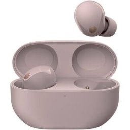 Auriculares Noise-Cancelling Bluetooth WF-1000XM5 True Wireless (Rosa Fumé) - SONY