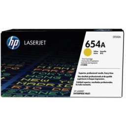 HP 654A Toner a laser 15000páginas Amarelo