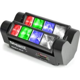 Projector Cabeça Dupla Móvel LED RGBW 8x 3W (24W) DMX (MHL820) - beamZ
