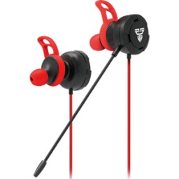 Auriculares In-Ear EG1 Gaming Earplug Jack 3.5mm (Preto/Vermelho) - FANTECH