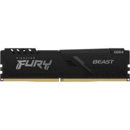 Memória RAM Fury Beast 8GB (1x8GB) DDR4-3200MHz CL16 (Preto) - KINGSTON