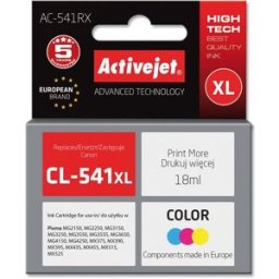 Tinteiro Compatível CL-541 XL Canon (Tricolor) - ACTIVEJET