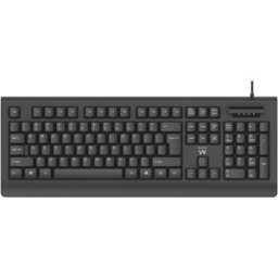 Teclado Universal USB QWERTY PT c/ Smart Card Reader (Preto) - EWENT