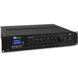 Amplificador 60W RMS (100V) 6 Canais c/ MP3/USB/BLUETOOTH (PRM60) - POWER DYNAMICS