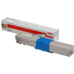 Toner OKI C532/MC573 Amarelo 1500 Pág - 46490401