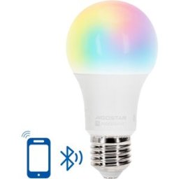 AIGOSTAR Lampada LED Inteligente Mesh Bluetooth E27 A60 220V 15W RGB + 2700K~6500K 1520Lm