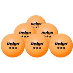 Bola de Ping-Pong (6 Peças) - REBEL ACTIVE