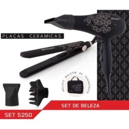 Pack Beleza (Secador + Alisador/Prancha Cabelo) c/ Bolsa Transporte - ORBEGOZO