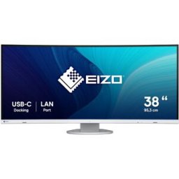 Monitor FlexScan Curvo LED IPS 37.5" EV3895-WT UltraWide Quad HD+ (Branco) - EIZO