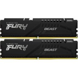 Memória RAM DIMM Fury Beast 64GB (2x32GB) DDR5-5600MHz (AMD Expo/Intel XMP) CL36 - KINGSTON