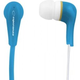 Auriculares Lollipop c/ Fios Stereo (Azul/Branco) - ESPERANZA