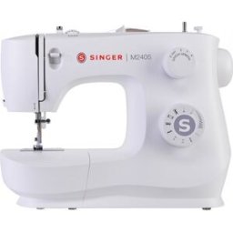 Máquina de Costura Semi-Automática M2405 (Branco) - SINGER