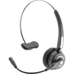 Auricular Monaural Diadema s/ Fios Bluetooth c/ Microfone - MEDIARANGE