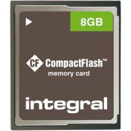 Cartão de Memória 8GB CF (Compact Flash) - INTEGRAL