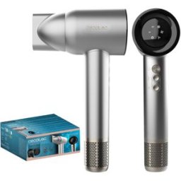 Secador de Cabelo IoniCare RockStar Nano IonTech Aluminum 1600W - CECOTEC