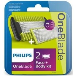 Recargas de Lâmina de Barbear Norelco OneBlade Face/Body Kit - PHILIPS
