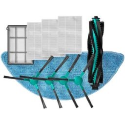 Filtros e Escovas p/ Aspirador WIFIVCL001CBK (8 unidades) - NEDIS