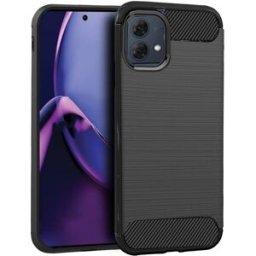 Capa p/ Motorola Moto G84 5G Carbono (Preto) - COOL