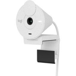 Webcam Brio 300 Full HD 1080p USB Type-C (Branco) - LOGITECH