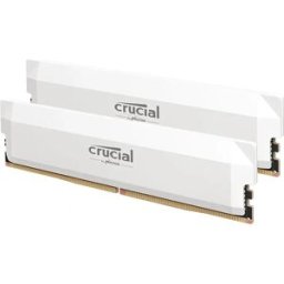 Memória RAM UDIMM Pro Overclocking 32GB (2x16GB) DDR5-6400MHz (AMD Expo/Intel XMP) CL32 - CRUCIAL