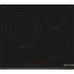 Placa de Indução Serie 6 PIJ631HC1E 3 Zonas 7400W (Preto) - BOSCH