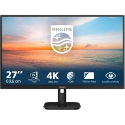 Monitor 27" 27E1N1800A/00 4K Ultra HD LED (Preto) - PHILIPS