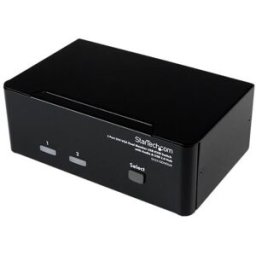 Switch SV231DDVDUA KVM VGA/DVI-I Preto (1920x1200) - STARTECH