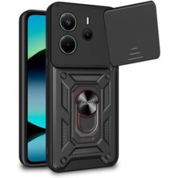 Capa p/ Xiaomi Redmi Note 14 Hard Ring Preto - COOL