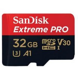 Cartão de Memória Extreme Pro Micro SDHC 32GB + Adaptador - SANDISK